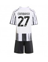 Juventus Andrea Cambiaso #27 Domácí dres pro děti 2025-26 Krátký Rukáv (+ trenýrky)